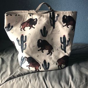 Cactus/Buffalo Laundry Hamper